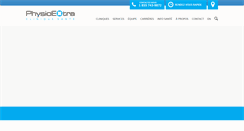Desktop Screenshot of physioextra.ca